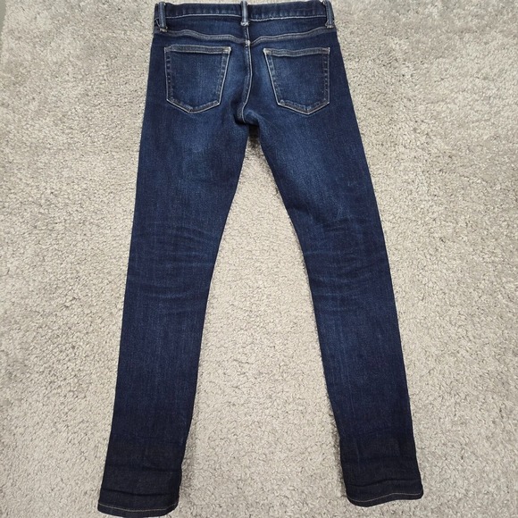 Uniqlo Jeans Mens 30x34 (Fits 29x32) Selvedge Kaihara Slim Straight Low Rise - Picture 10 of 16